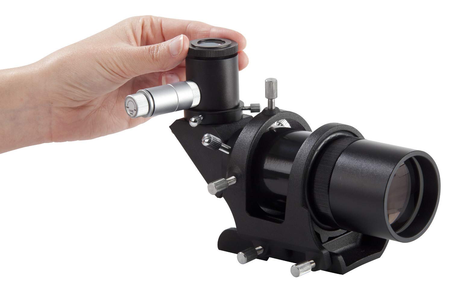 Celestron Illuminated Raci Finder Scope, Black (93781)